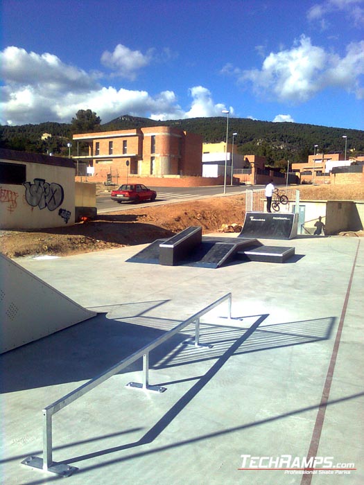 Skatepark w Alcover - Hiszpania