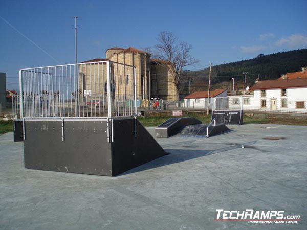 Skatepark w Arnuero - Hiszpania