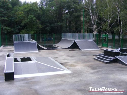 Skatepark w Krzywym Rogu - Ukraina