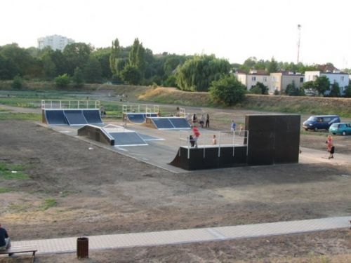 Skatepark w Lubinie