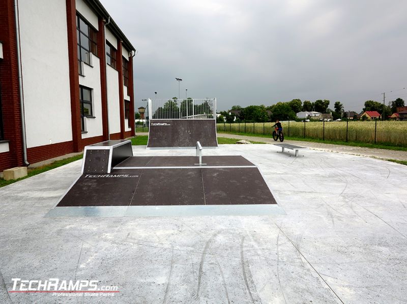 Skatepark w miejscowości Rychtal już stoi