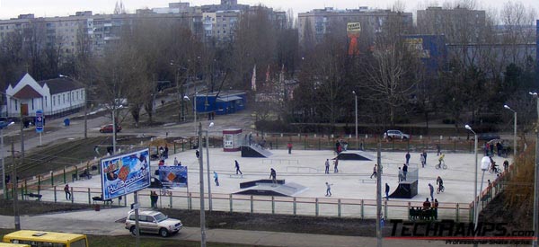 Skatepark w Odessie - Ukraina
