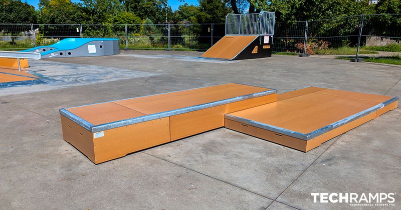 Skatepark w Piszu Skateparki projekty