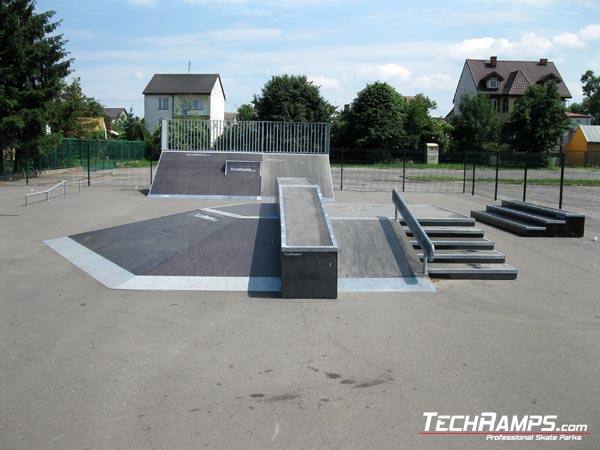 Skatepark w Przasnyszu rozbudowa