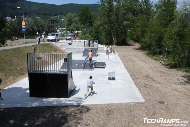 Skatepark w Puchov - Słowacja