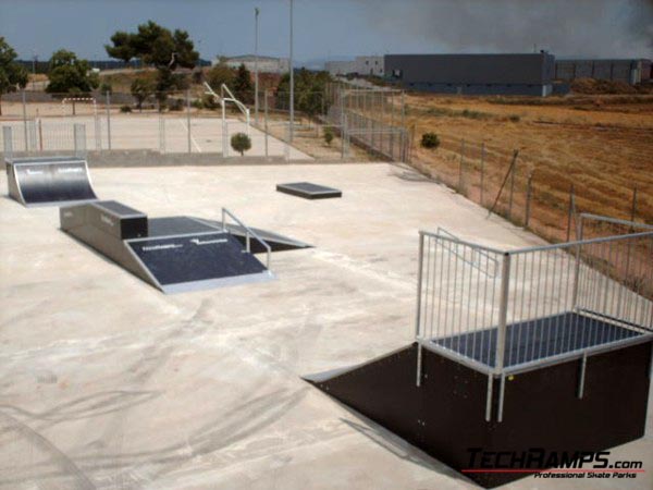 Skatepark w Santpedor - Hiszpania