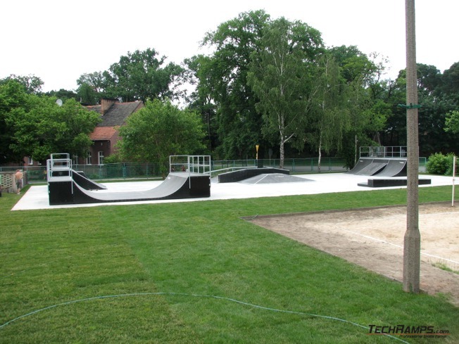 Skatepark w Skwierzynie - panorama
