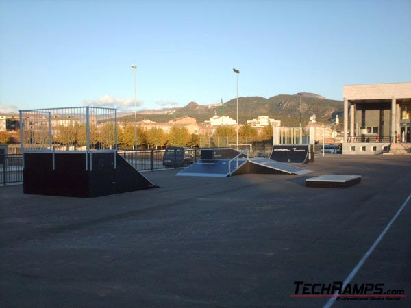 Skatepark w Tremp - Hiszpania