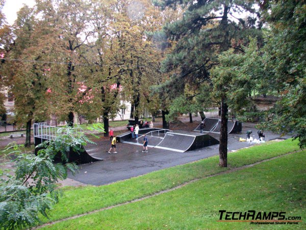 Skatepark we Lwowie - Ukraina