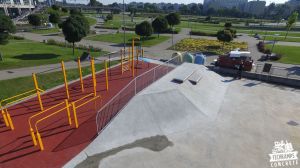 Skatepark z betonu