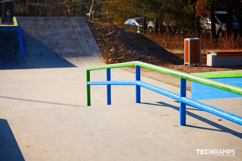 construcción de skateparks