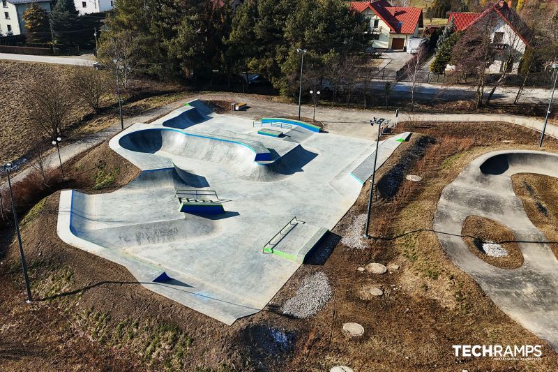 skatepark in cemento techramps