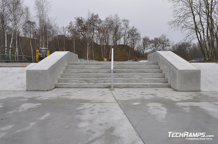 Skateplaza betonowa w Kielcach