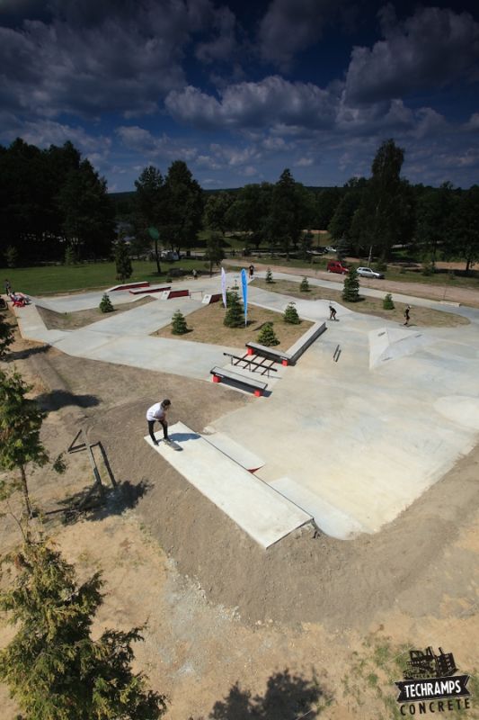 Skateplaza na Woodcamp 