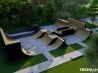 Stahl-Skatepark Stahl-Skatepark