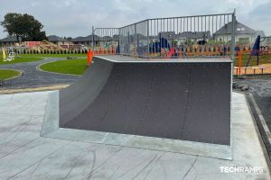 Techramps модуларен скејт -парк
