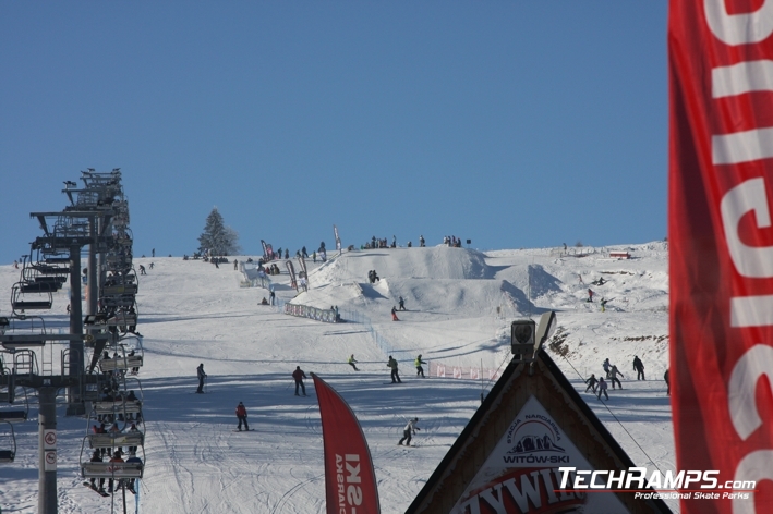 Techramps Budowa snowparku w Witowie Ski