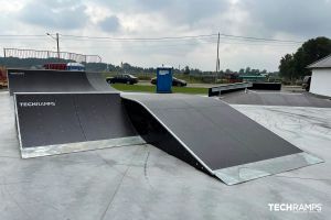 Techramps modular skatepark