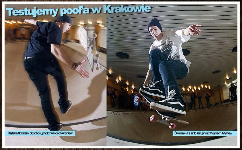 Test poola w System Skateboarding Magazine vol. 4 - 5