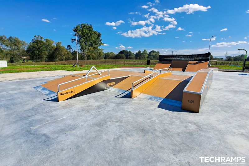 Výstavba skateparkov Skatepark Łodygowice