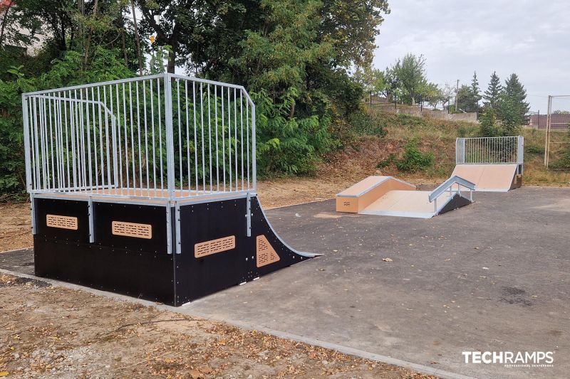 Skatepark modułowy - Trzemeszno 