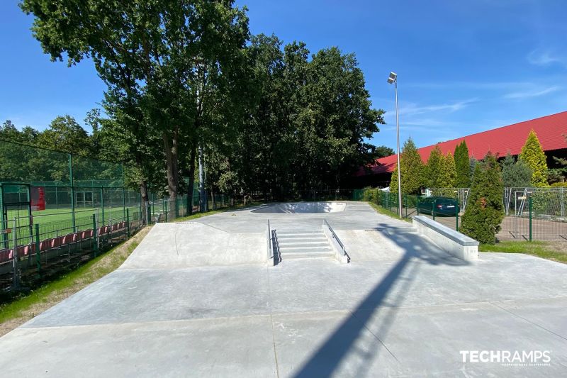 Modulárny skatepark - Legionowo