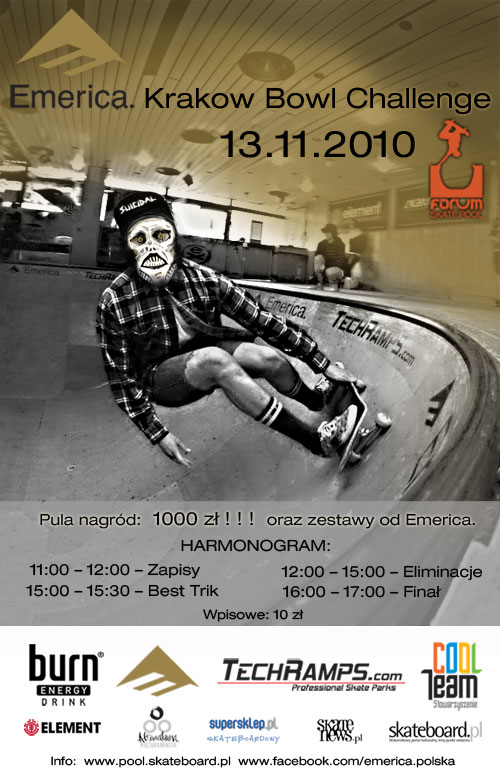 Emerica Krakow Bowl Challenge