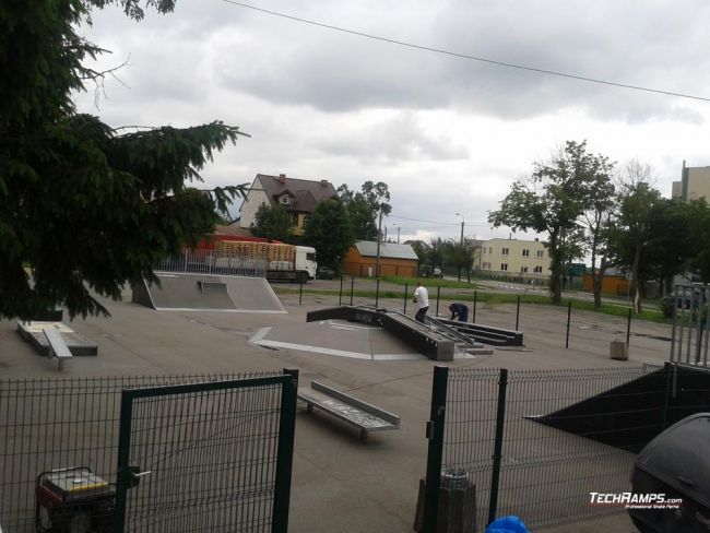 Скејтпарк во Пшасниш - проширување
