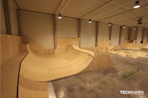 Year-round indoor skatepark