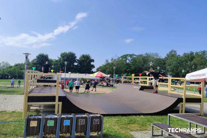 Skatepark modułowy Zabrze 