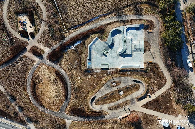 skatepark και pumptrack