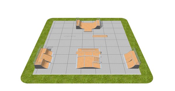 Παράδειγμα Skatepark SM019 Παράδειγμα Skatepark SM019
