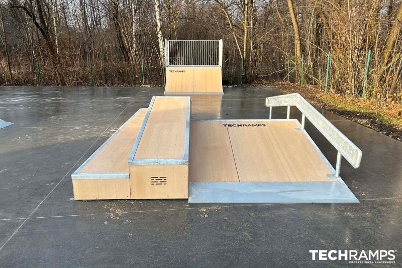 Скейтпарк Techramps Bytom 