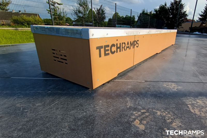 Проектування та будівництво скейт-парків Скейтпарк Techramps Osiek
